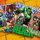 An image shows a collage of Marvel Snap cards including The Hulk and Mantis.